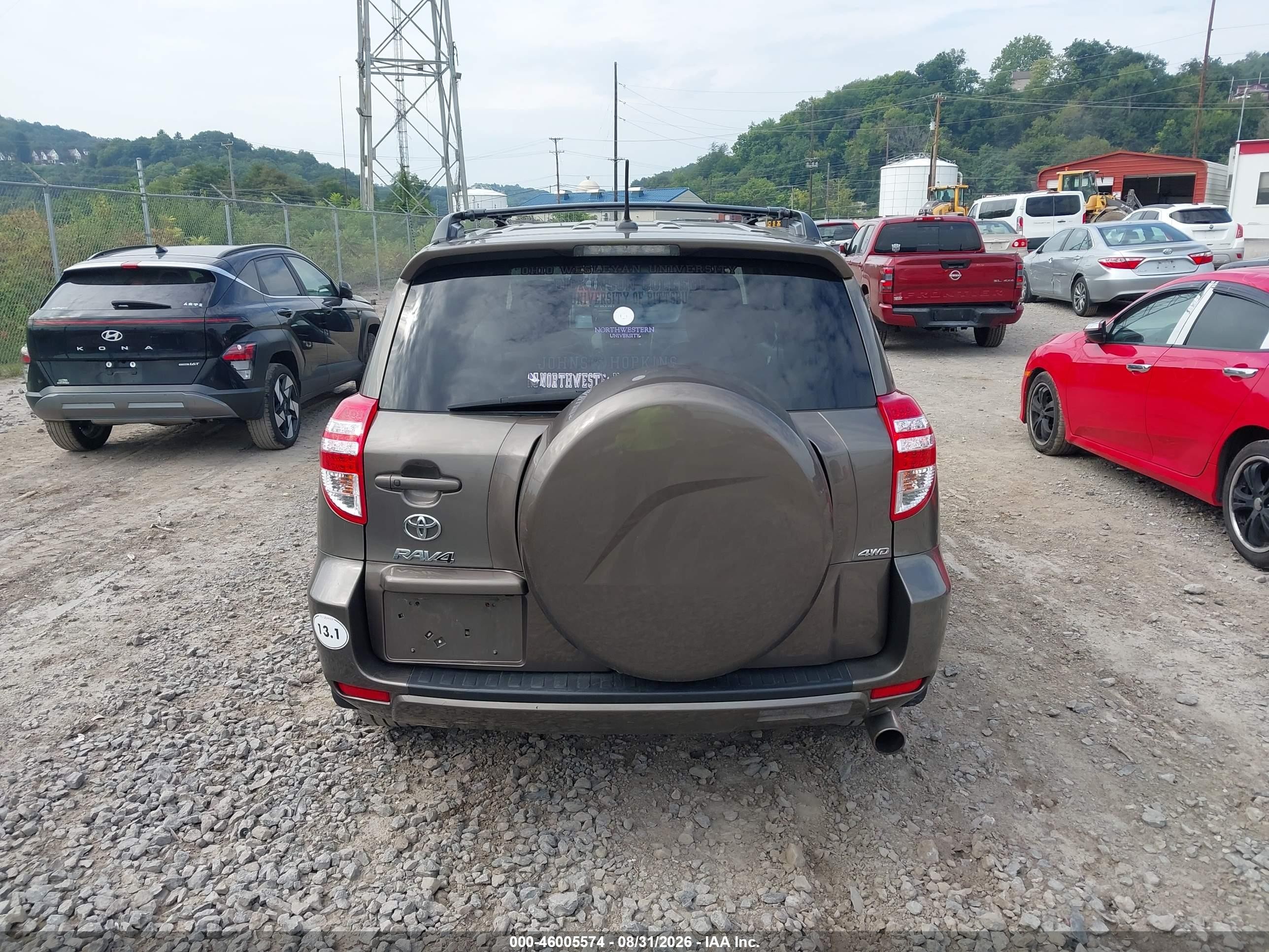 2011 Toyota Rav4 Limited Brown vin: 2T3DF4DVXBW145865