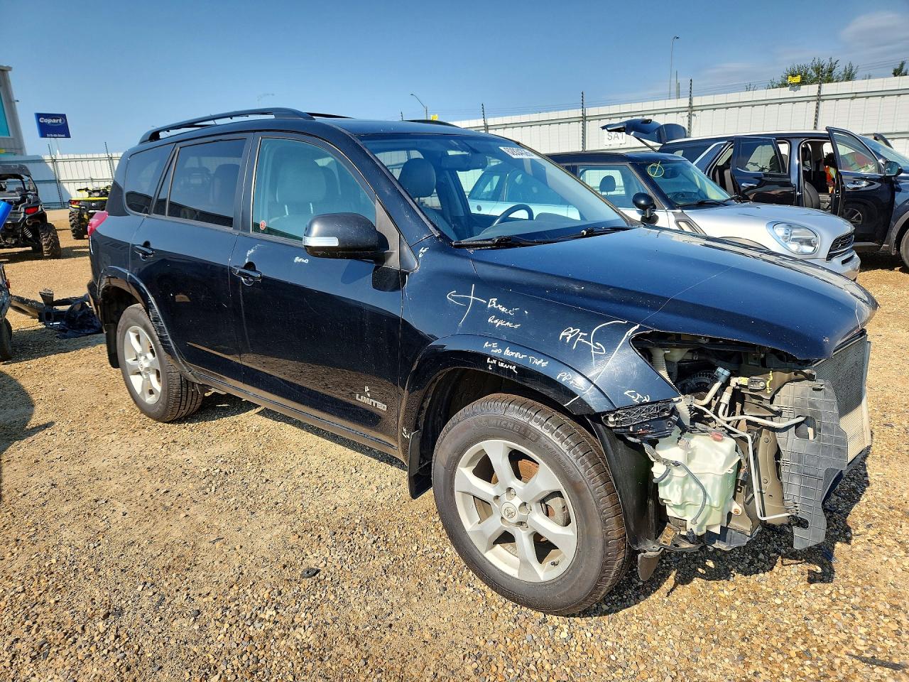 2011 Toyota Rav4 Limited Black vin: 2T3DF4DVXBW158003