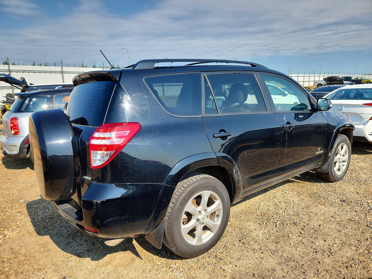 2011 Toyota Rav4 Limited Black vin: 2T3DF4DVXBW158003