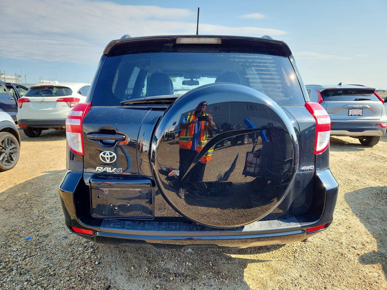 2011 Toyota Rav4 Limited Black vin: 2T3DF4DVXBW158003