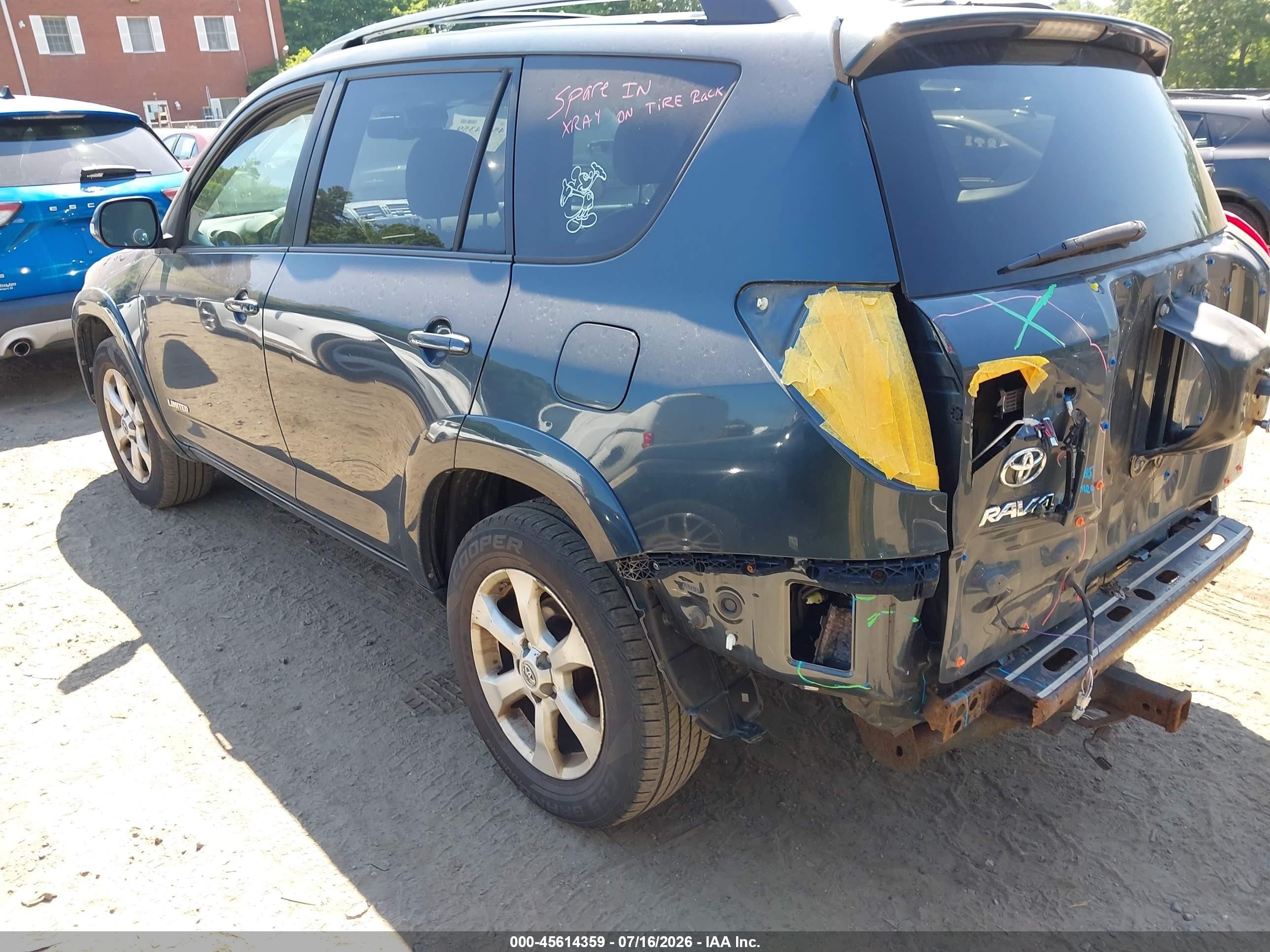 2011 Toyota Rav4 Limited Зеленый vin: 2T3DF4DVXBW160804