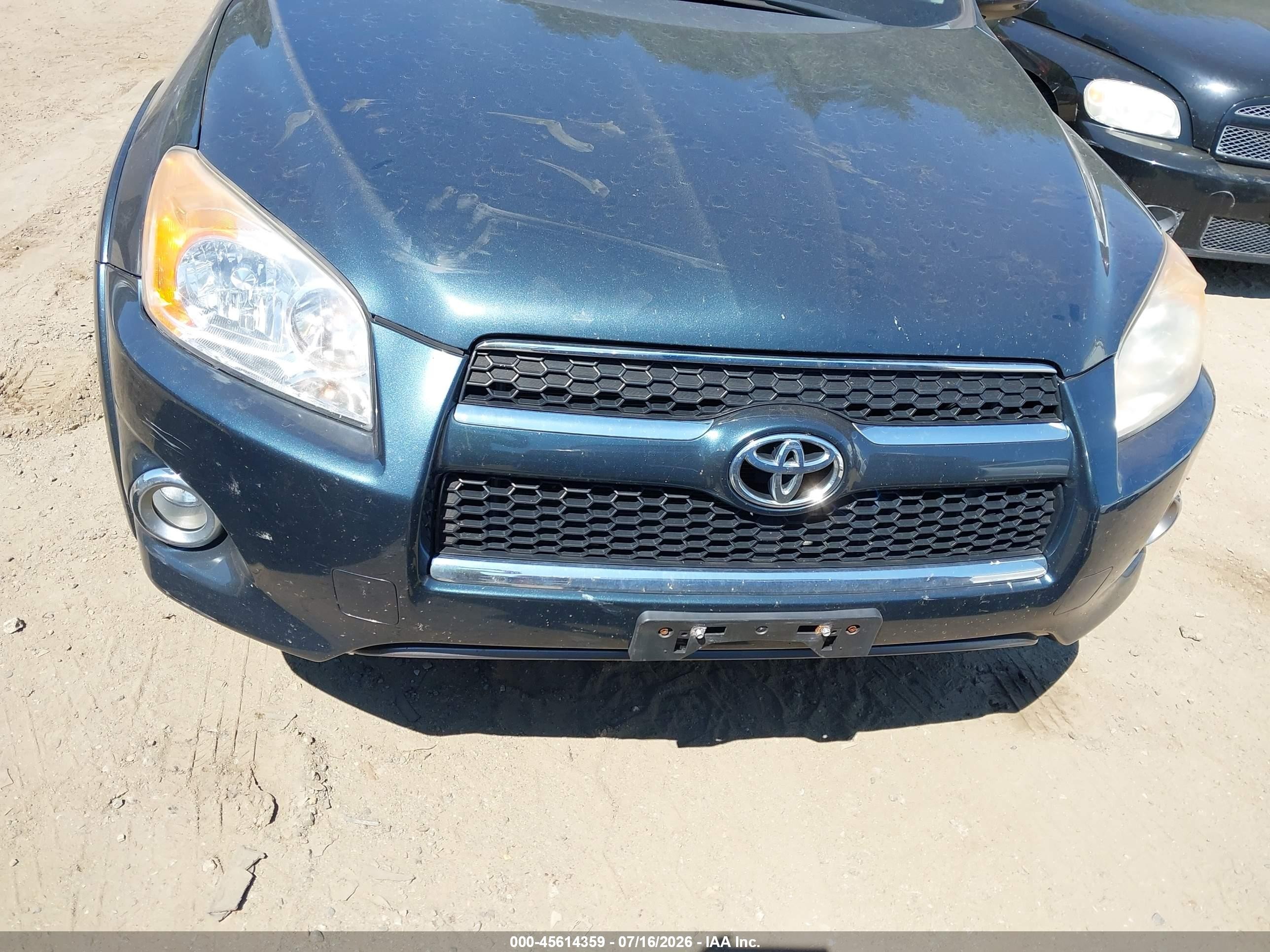 2011 Toyota Rav4 Limited Зеленый vin: 2T3DF4DVXBW160804
