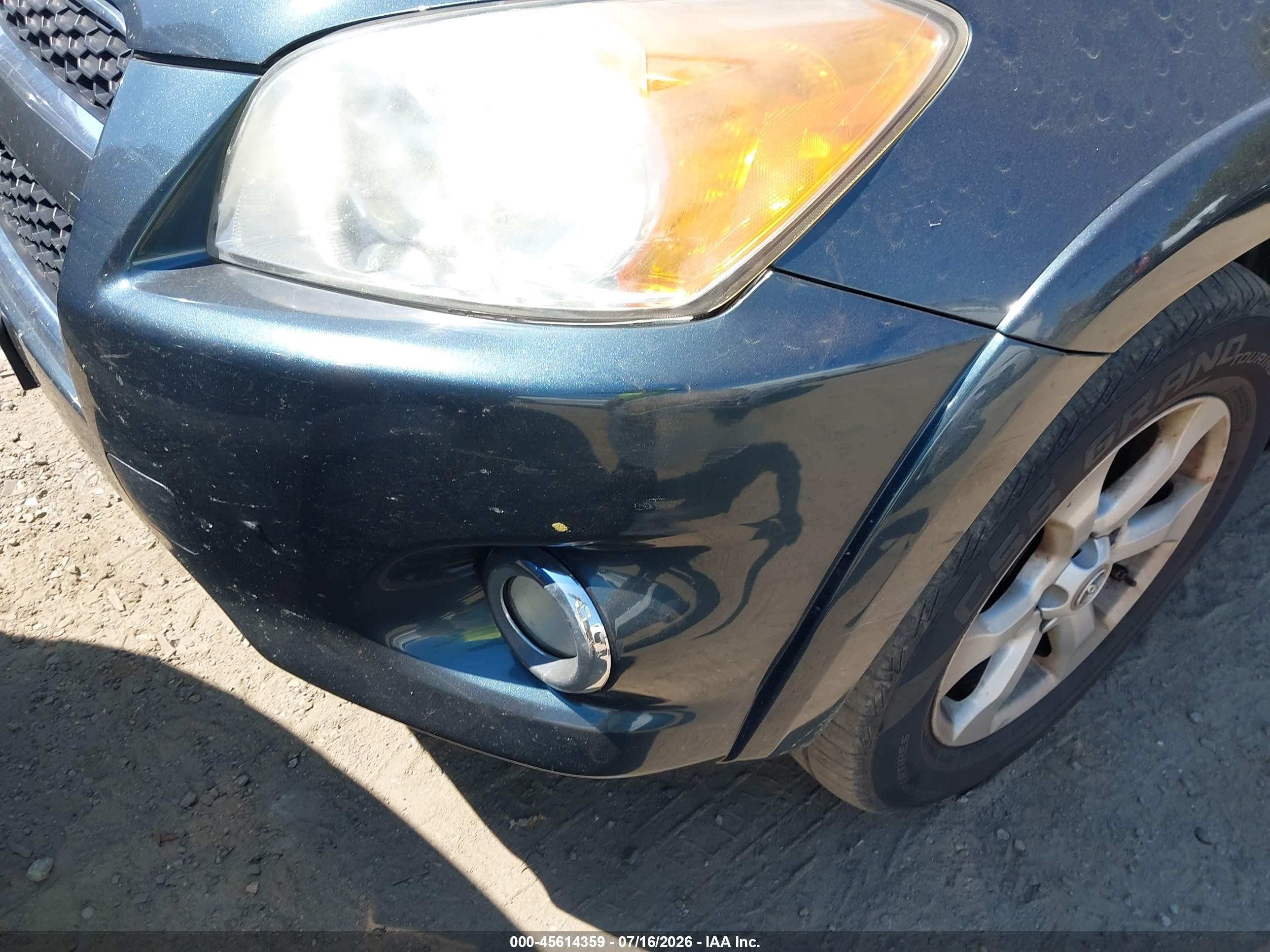 2011 Toyota Rav4 Limited Зеленый vin: 2T3DF4DVXBW160804