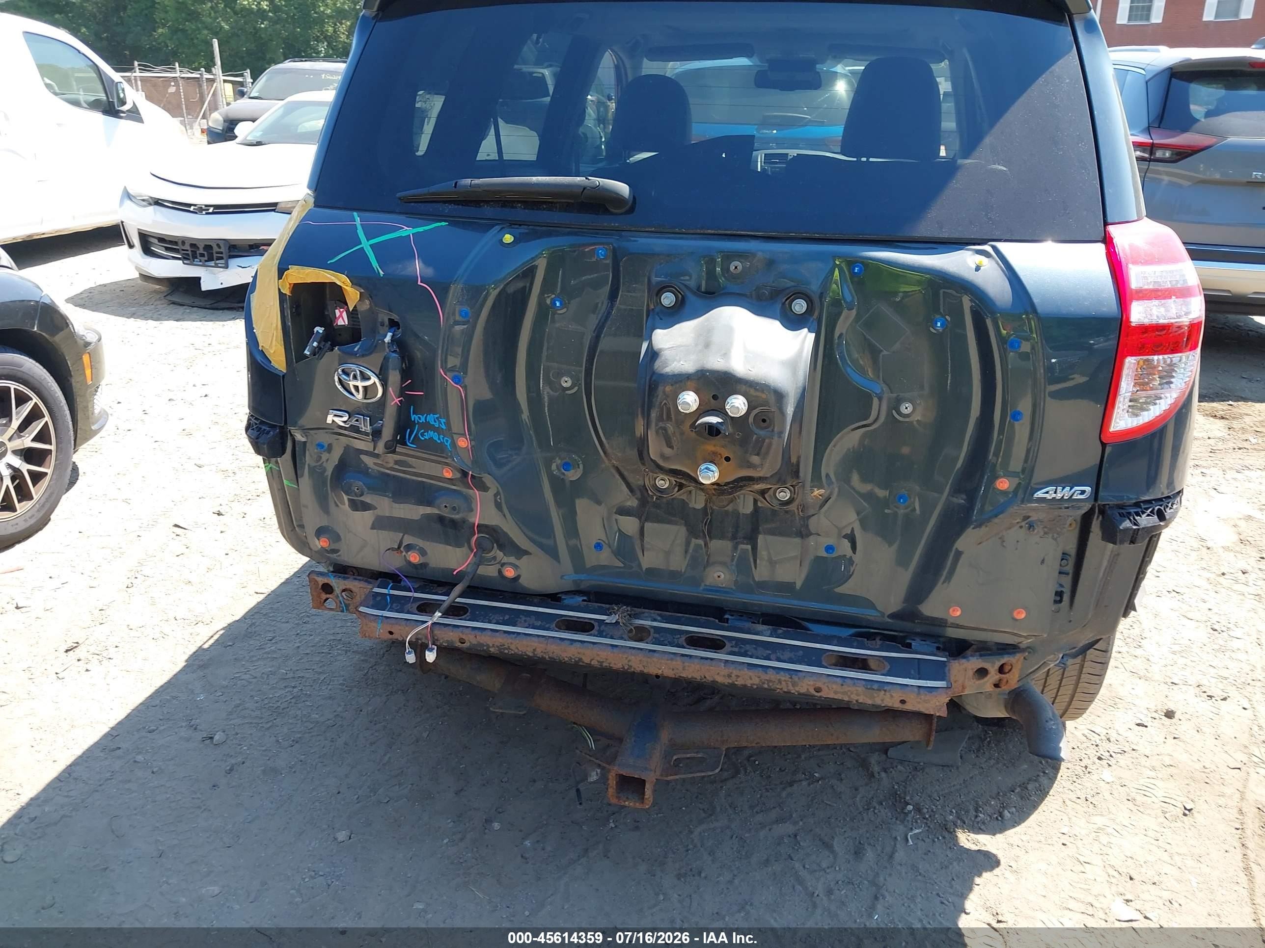 2011 Toyota Rav4 Limited Зеленый vin: 2T3DF4DVXBW160804