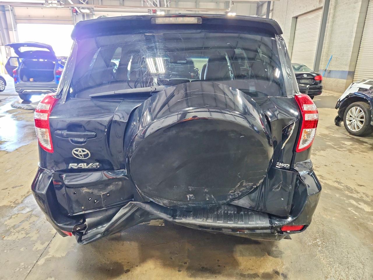2012 Toyota Rav4 Limited Black vin: 2T3DF4DVXCW196347