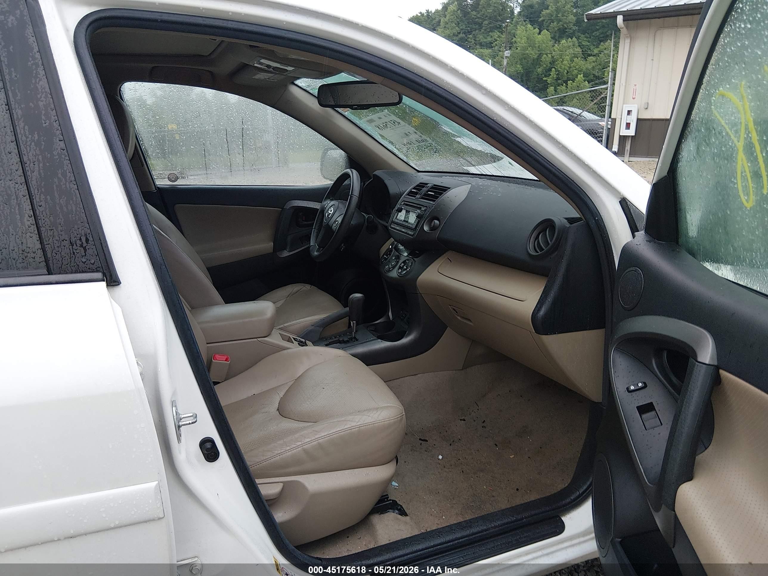 2012 Toyota Rav4 Limited White vin: 2T3DF4DVXCW214183