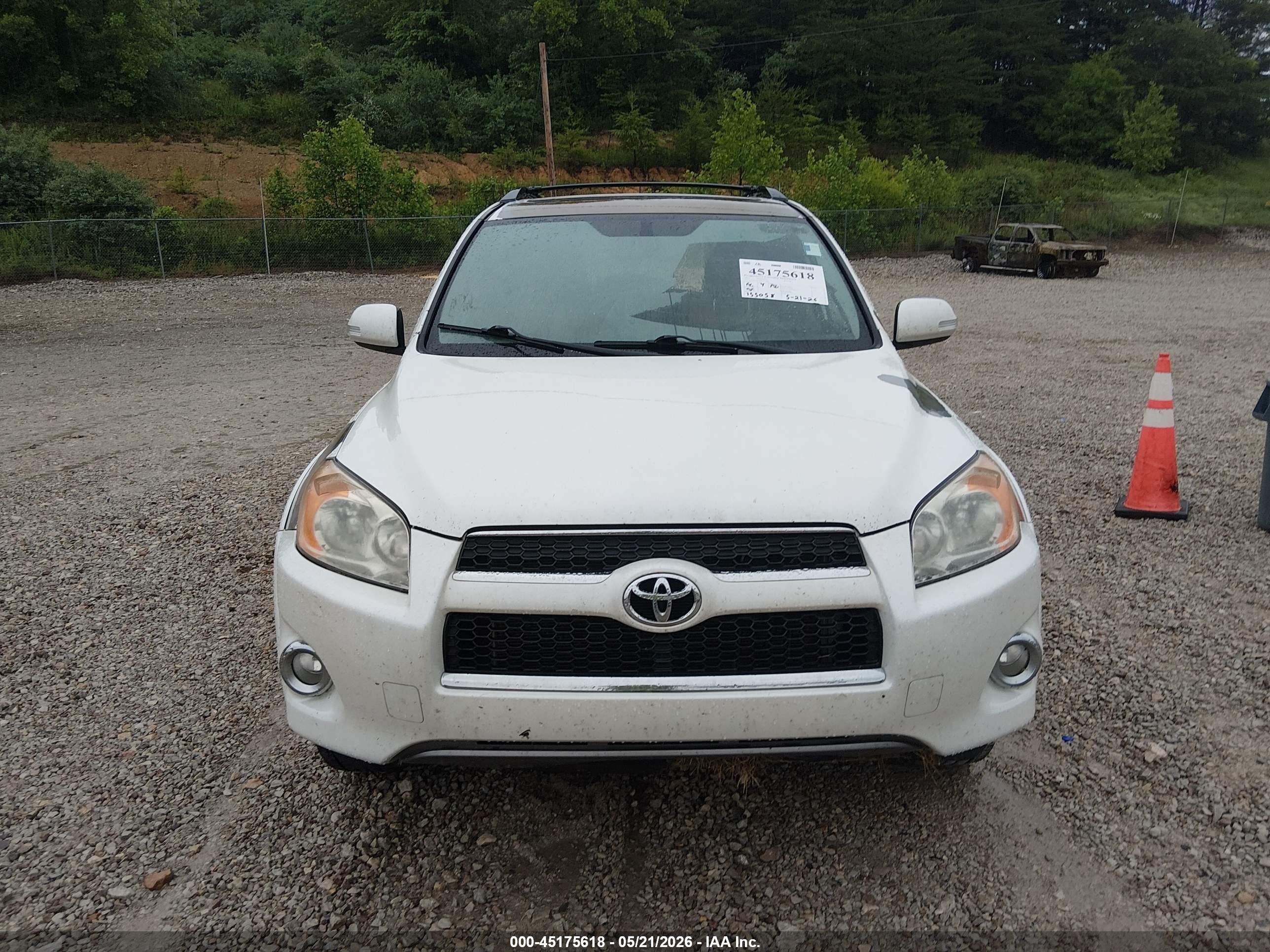 2012 Toyota Rav4 Limited White vin: 2T3DF4DVXCW214183