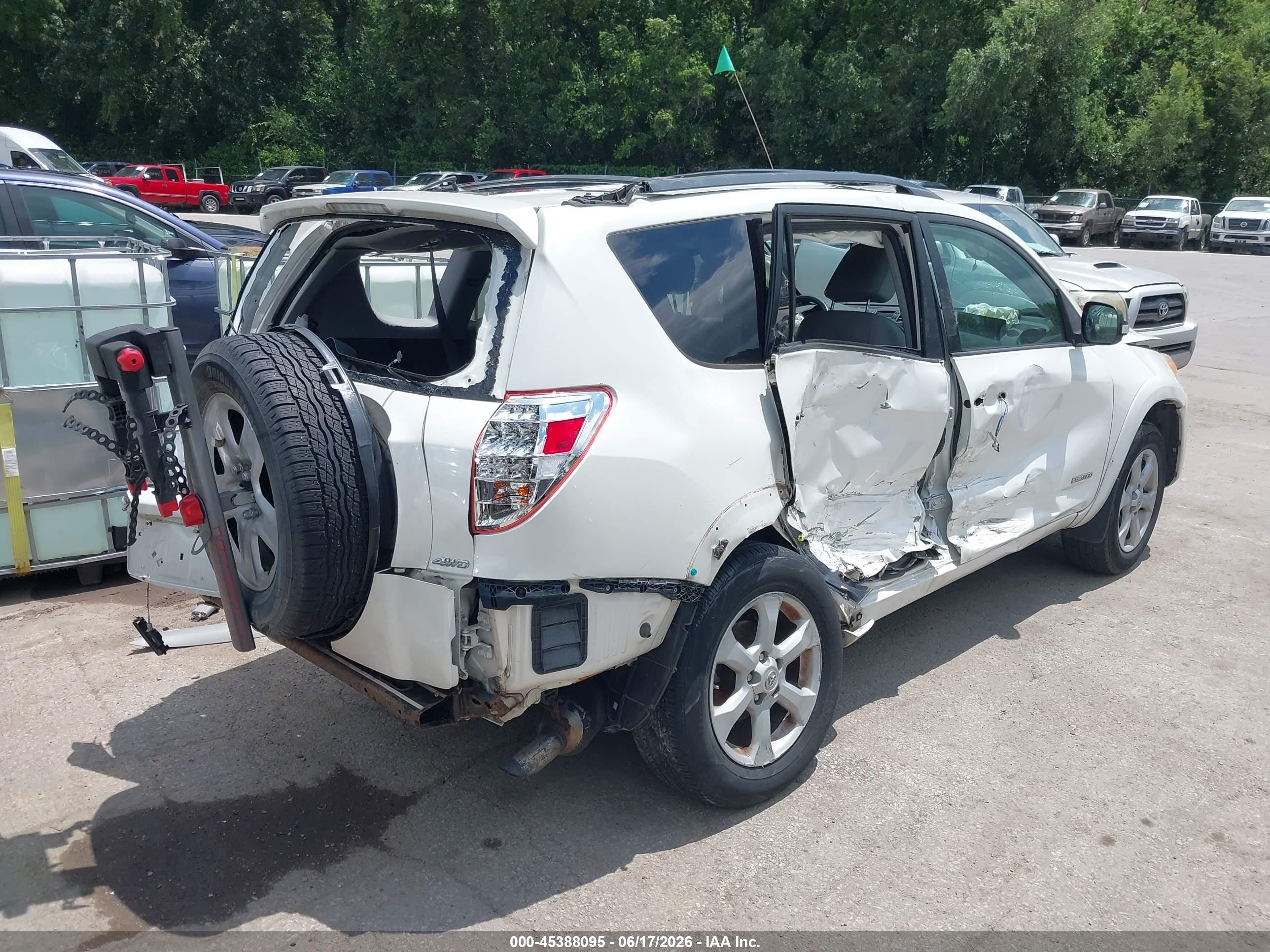 2012 Toyota Rav4 Limited Белый vin: 2T3DF4DVXCW247961