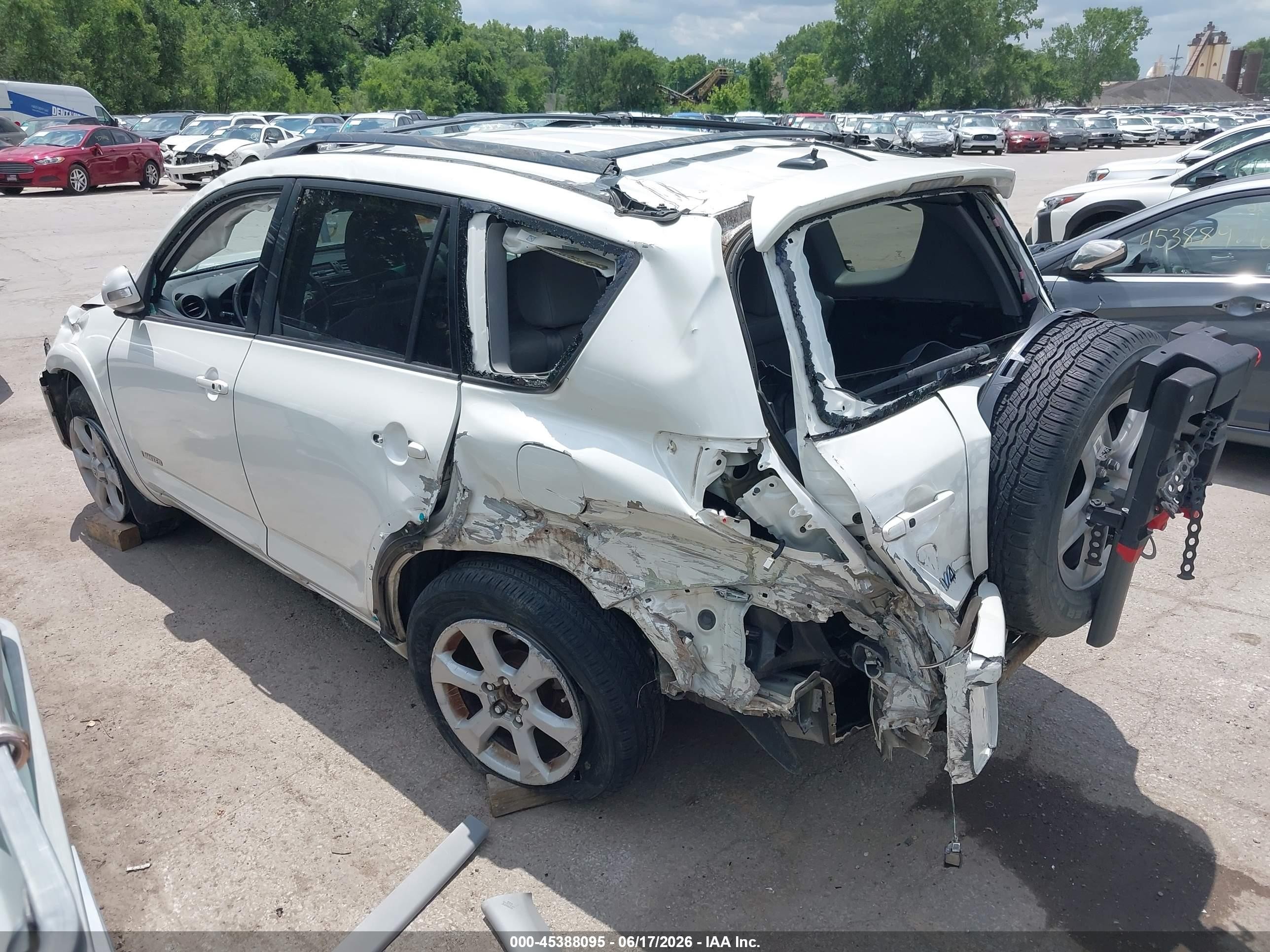 2012 Toyota Rav4 Limited Белый vin: 2T3DF4DVXCW247961