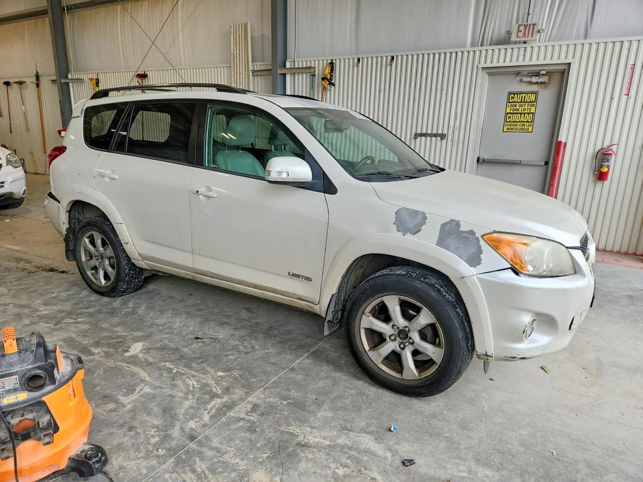 2012 Toyota Rav4 Limited White vin: 2T3DF4DVXCW249872