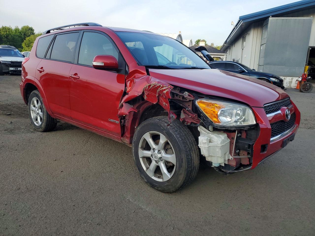 2012 Toyota Rav4 Limited Red vin: 2T3DF4DVXCW253193