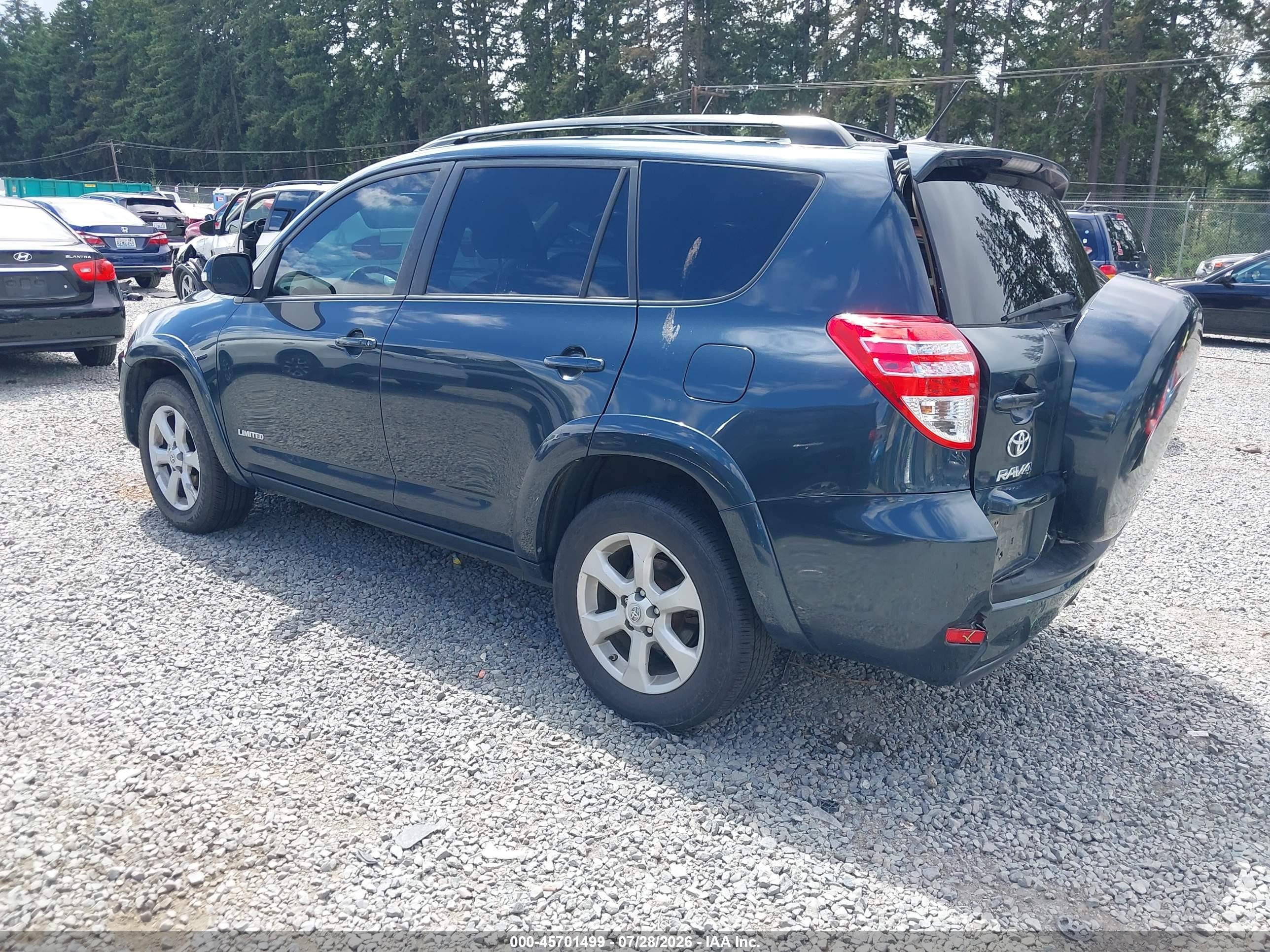2012 Toyota Rav4 Limited Gray vin: 2T3DF4DVXCW259866