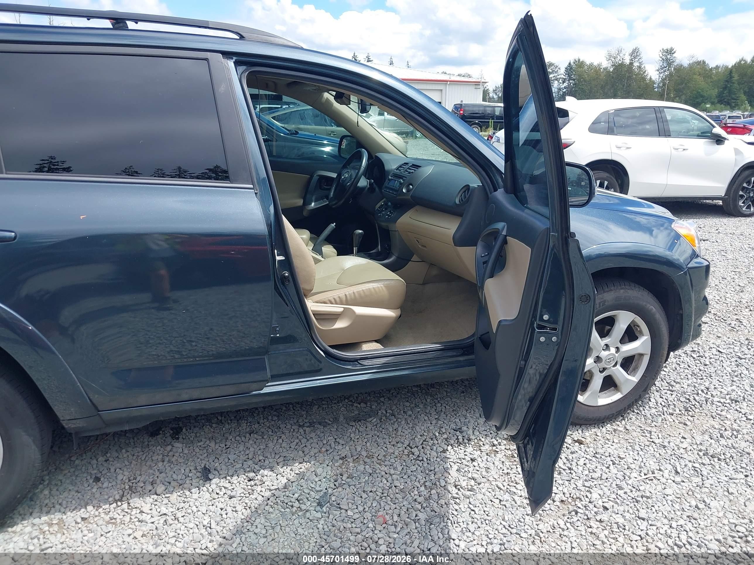 2012 Toyota Rav4 Limited Gray vin: 2T3DF4DVXCW259866