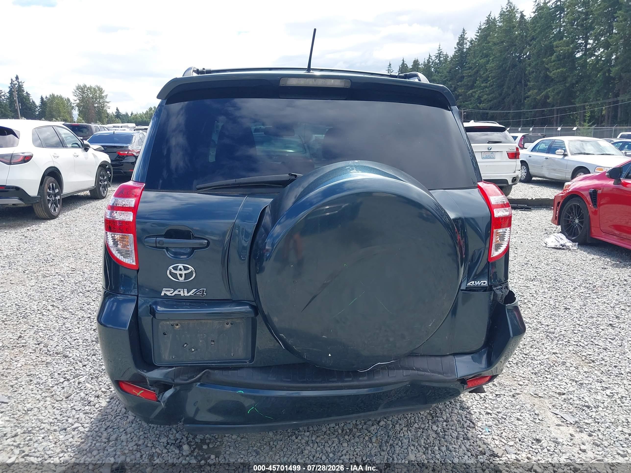 2012 Toyota Rav4 Limited Gray vin: 2T3DF4DVXCW259866
