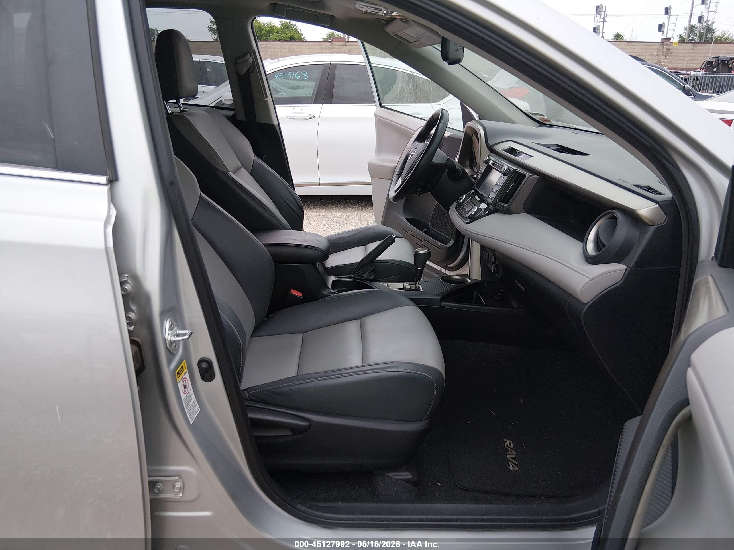2013 Toyota Rav4 Limited Silver vin: 2T3DFREV0DW007590
