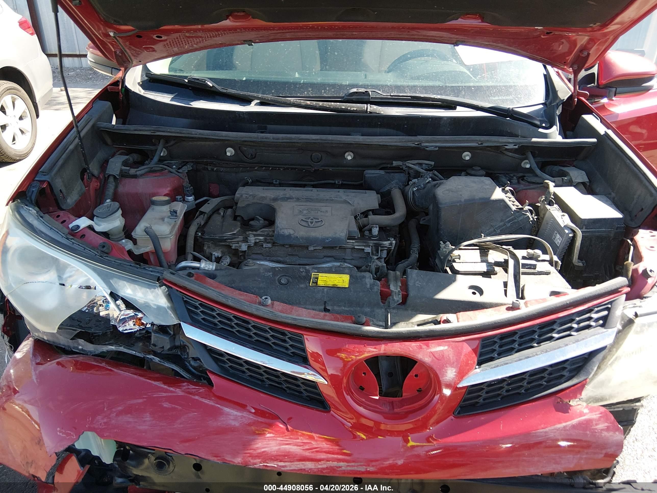2013 Toyota Rav4 Limited Burgundy vin: 2T3DFREV0DW014393
