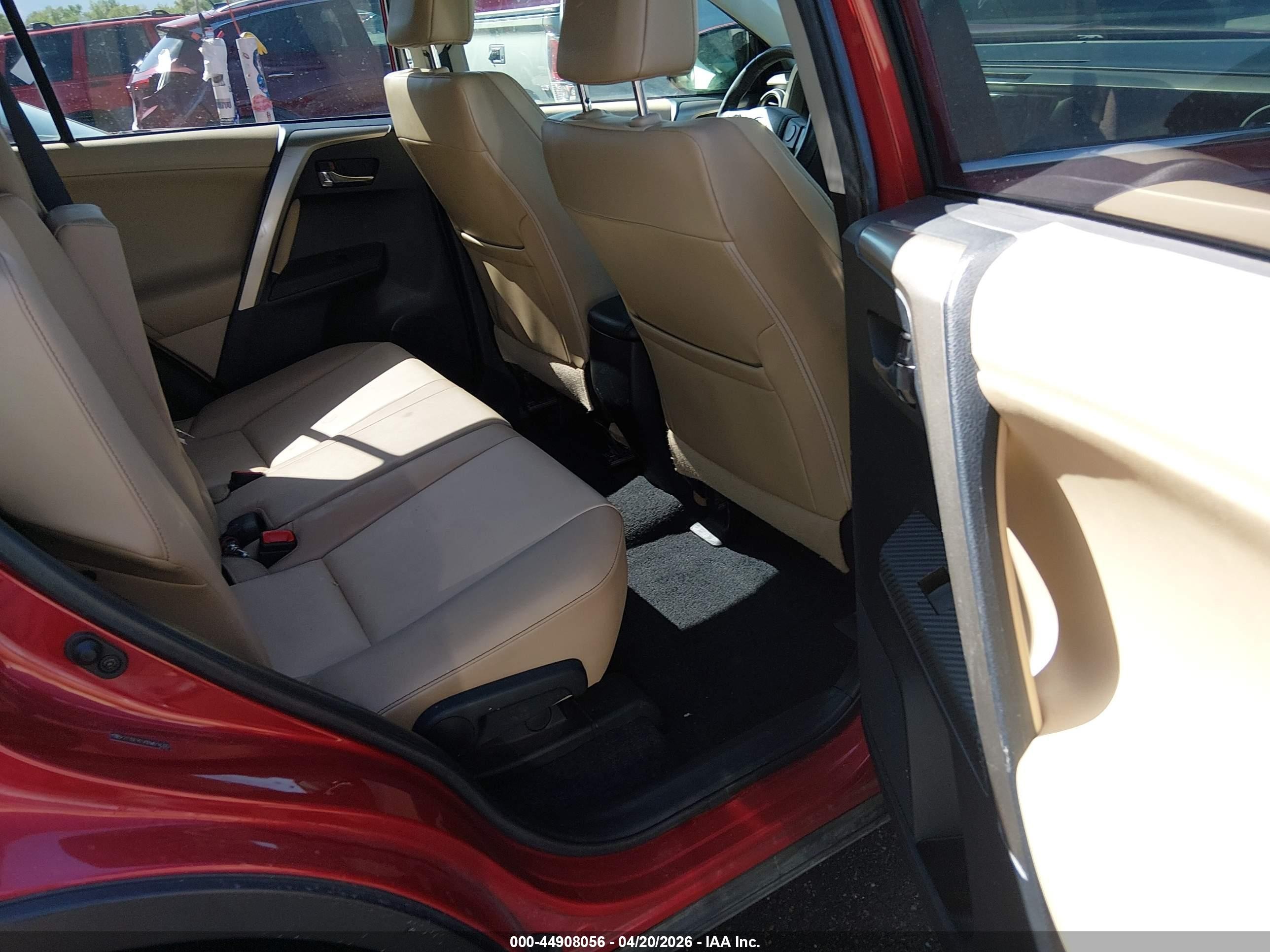 2013 Toyota Rav4 Limited Burgundy vin: 2T3DFREV0DW014393