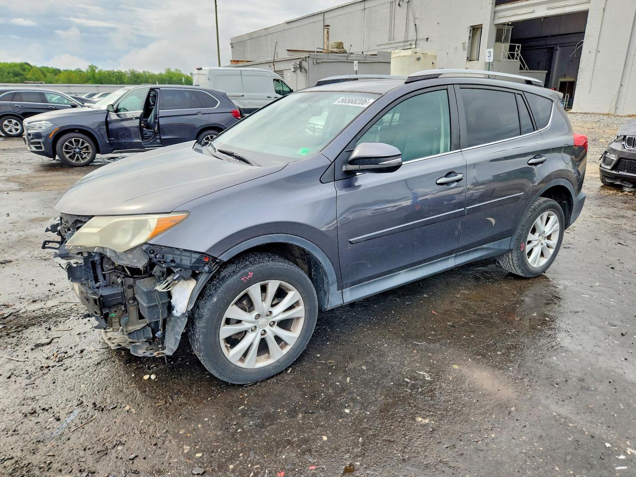 2013 Toyota Rav4 Limited Gray vin: 2T3DFREV0DW021585