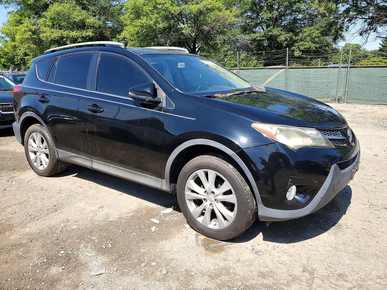 2013 Toyota Rav4 Limited Black vin: 2T3DFREV0DW043425