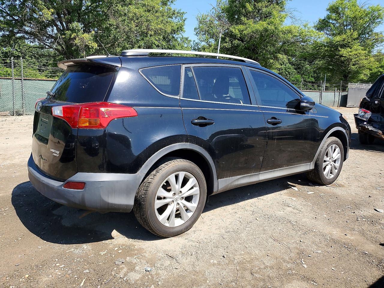 2013 Toyota Rav4 Limited Black vin: 2T3DFREV0DW043425
