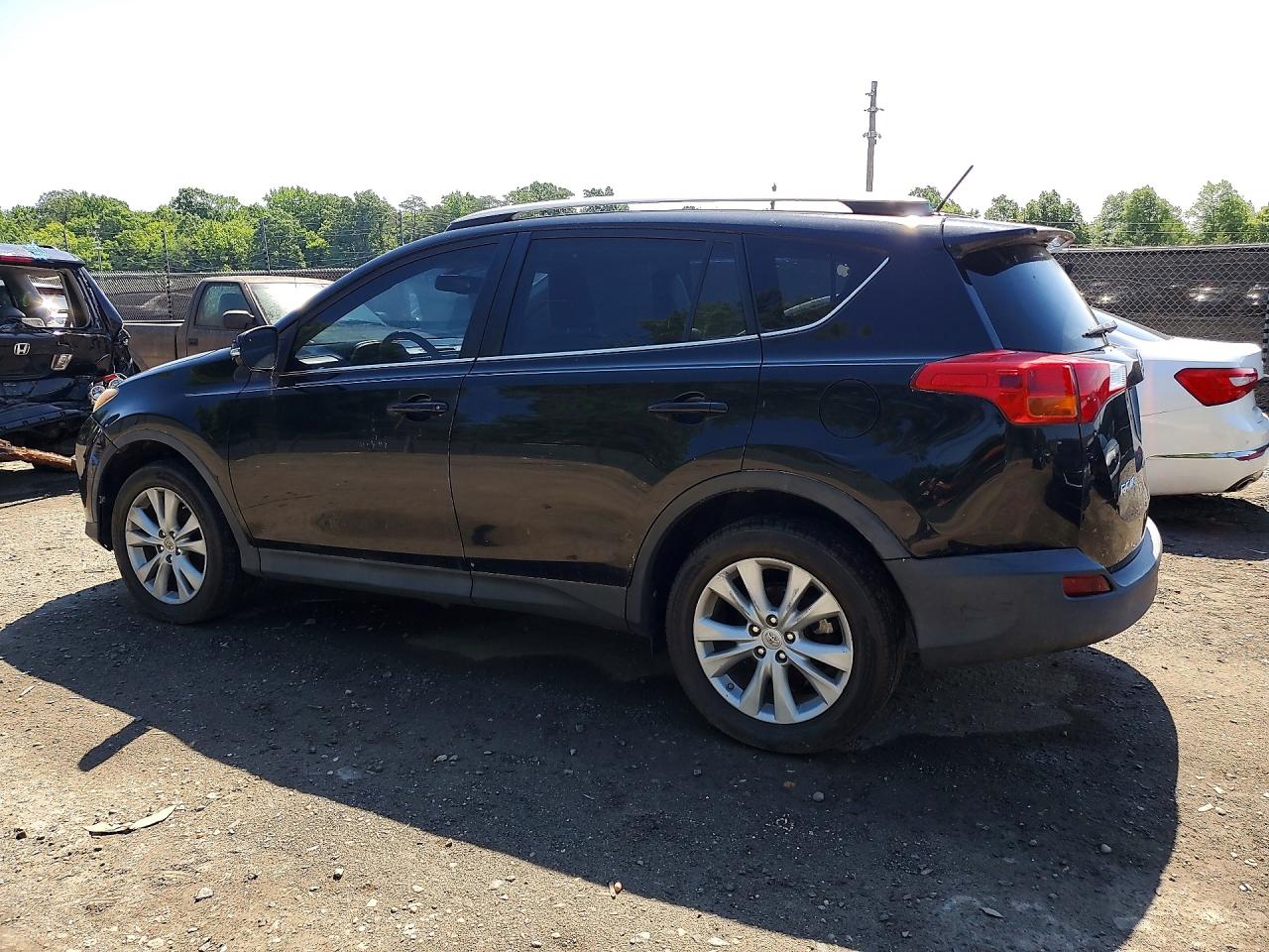 2013 Toyota Rav4 Limited Black vin: 2T3DFREV0DW043425