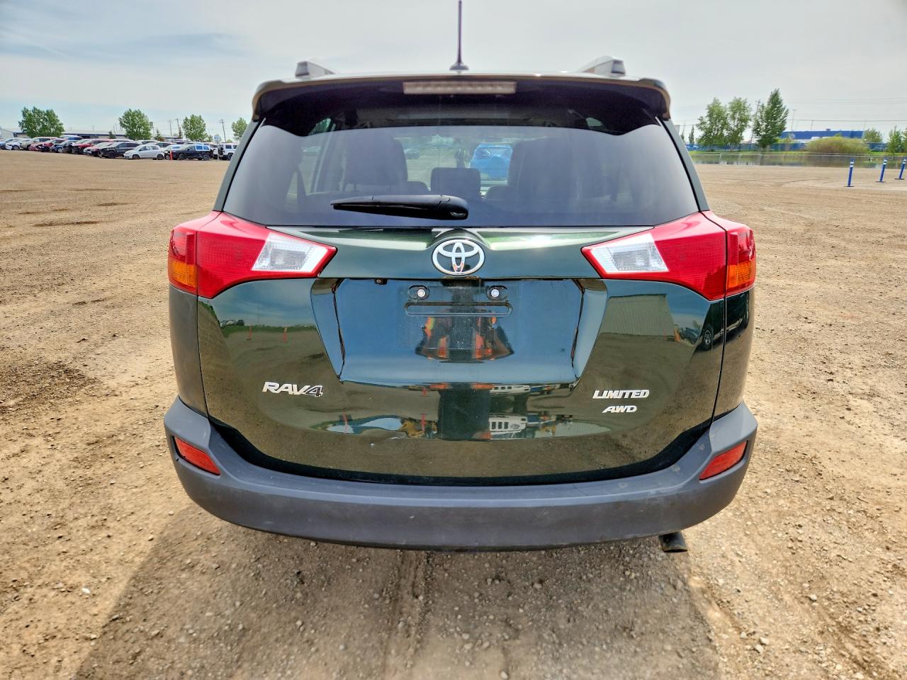 2013 Toyota Rav4 Limited Green vin: 2T3DFREV0DW070902