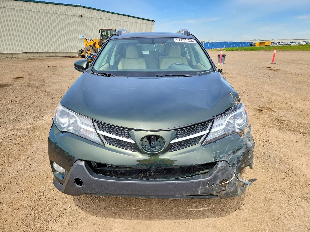 2013 Toyota Rav4 Limited Green vin: 2T3DFREV0DW070902
