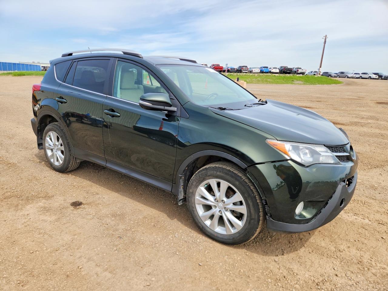 2013 Toyota Rav4 Limited Green vin: 2T3DFREV0DW070902