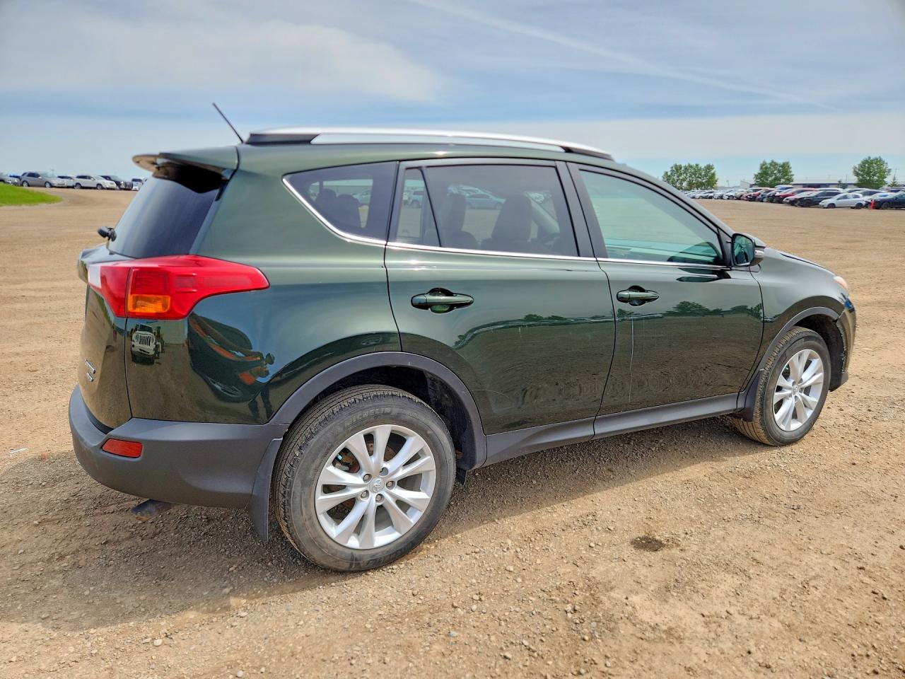 2013 Toyota Rav4 Limited Green vin: 2T3DFREV0DW070902
