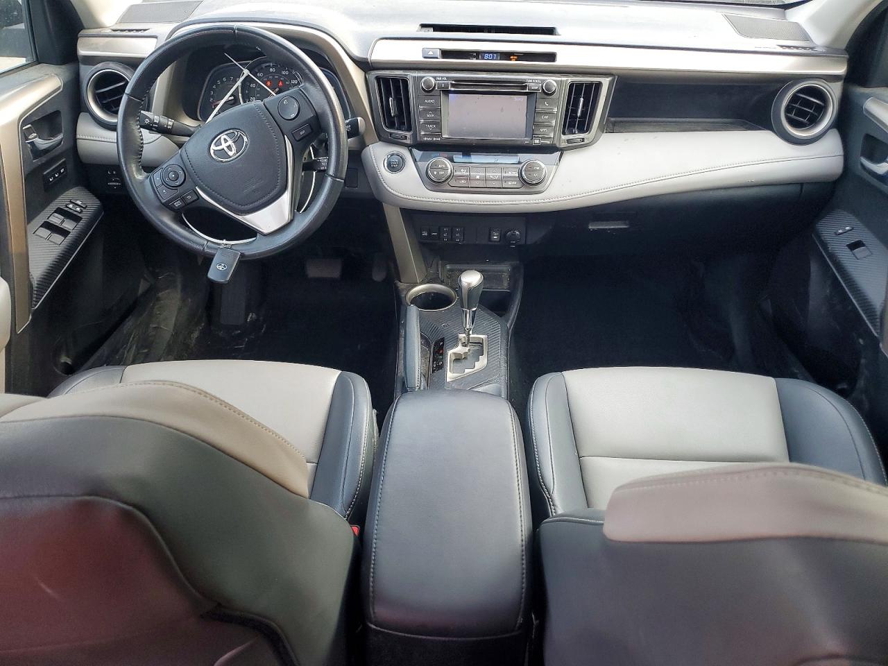 2013 Toyota Rav4 Limited Blue vin: 2T3DFREV0DW072729