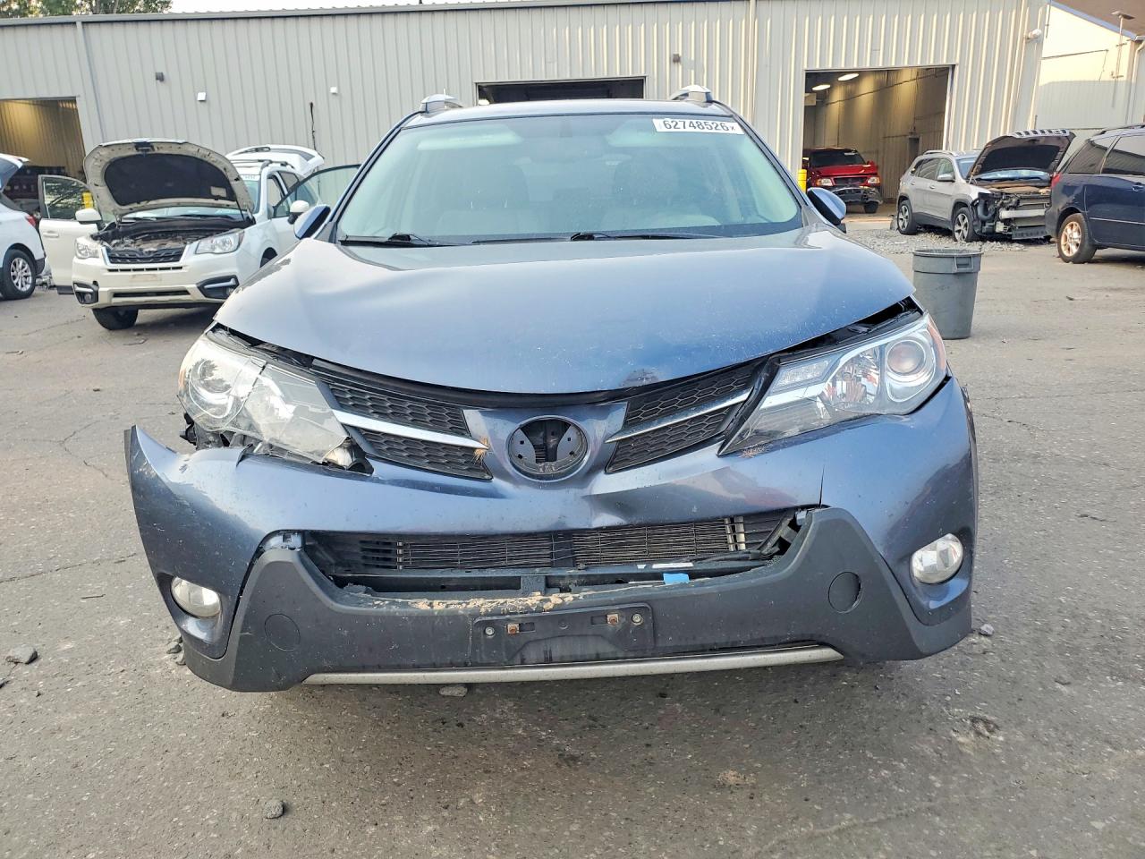 2013 Toyota Rav4 Limited Blue vin: 2T3DFREV0DW072729