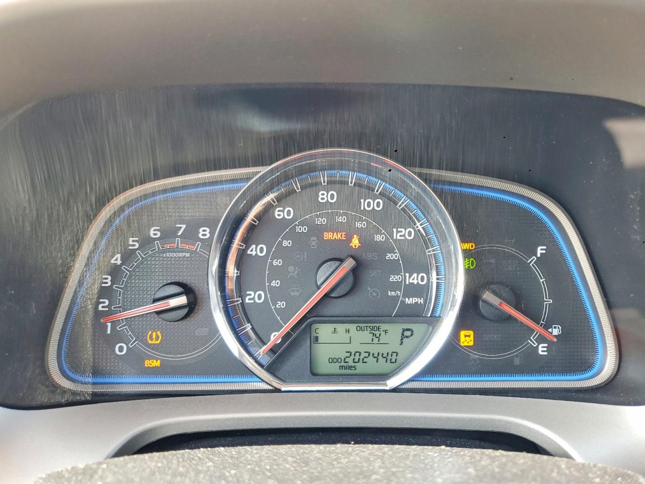 2013 Toyota Rav4 Limited Blue vin: 2T3DFREV0DW086520