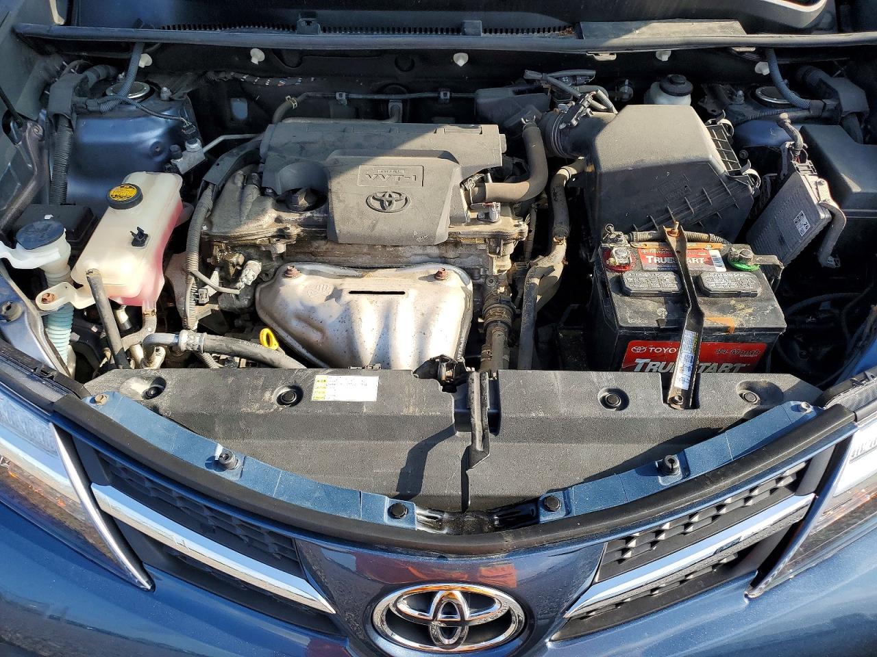 2013 Toyota Rav4 Limited Blue vin: 2T3DFREV0DW086520