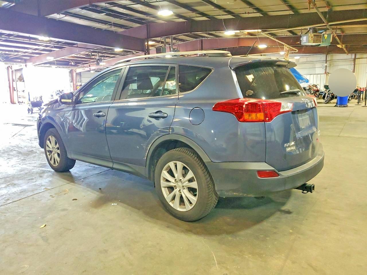 2013 Toyota Rav4 Limited Blue vin: 2T3DFREV0DW094195