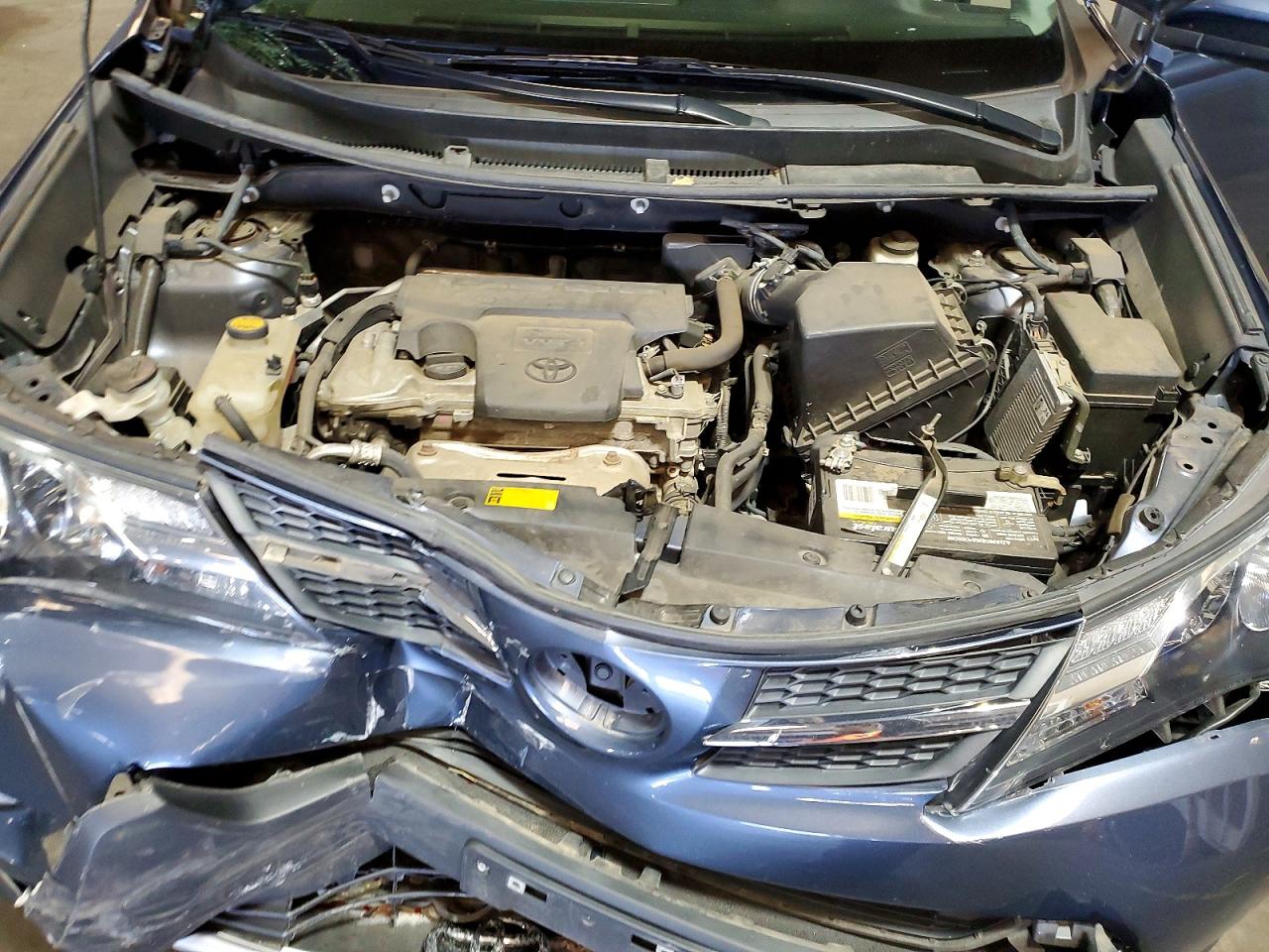 2013 Toyota Rav4 Limited Blue vin: 2T3DFREV0DW094195