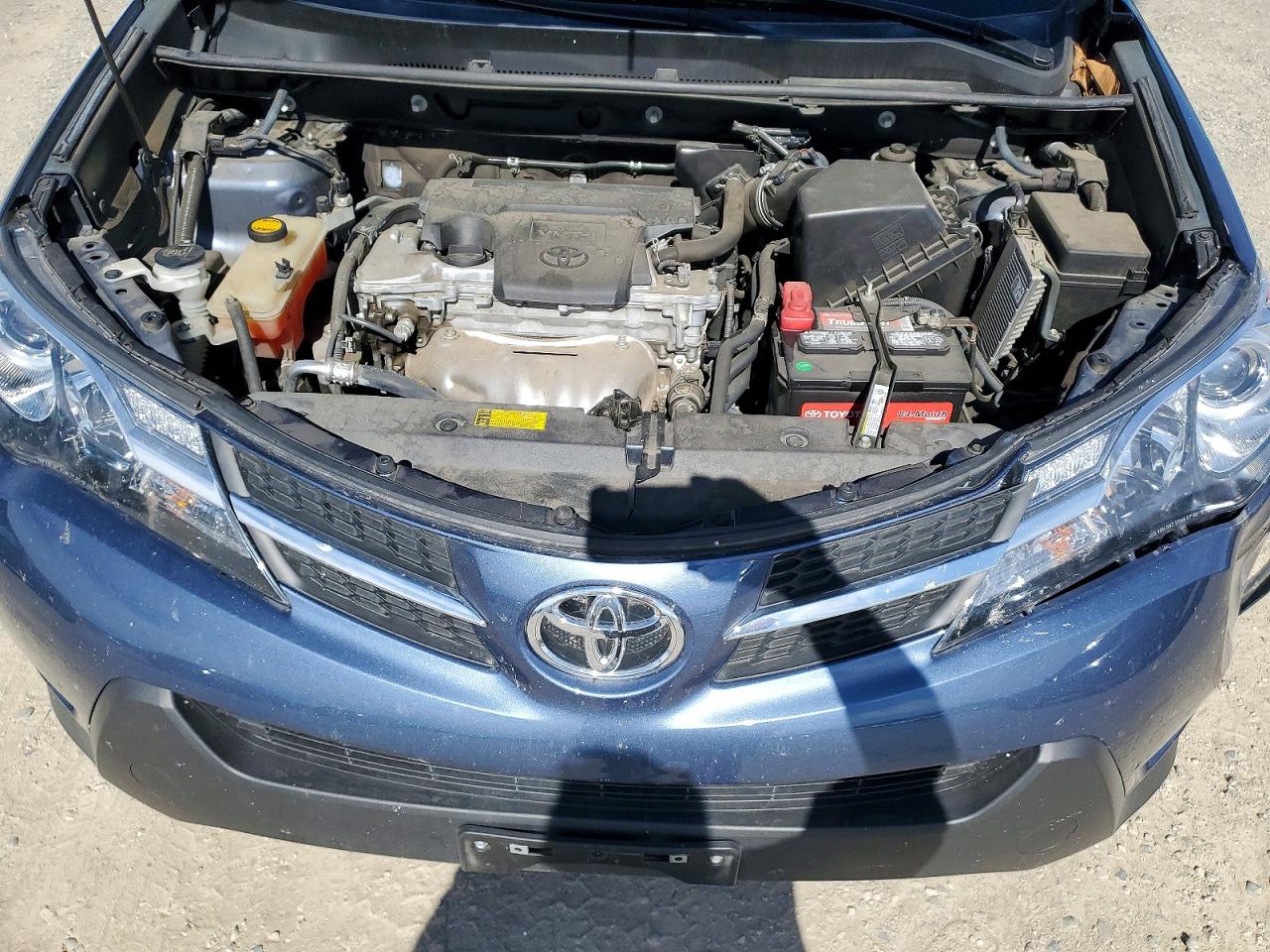 2013 Toyota Rav4 Limited Blue vin: 2T3DFREV0DW095850