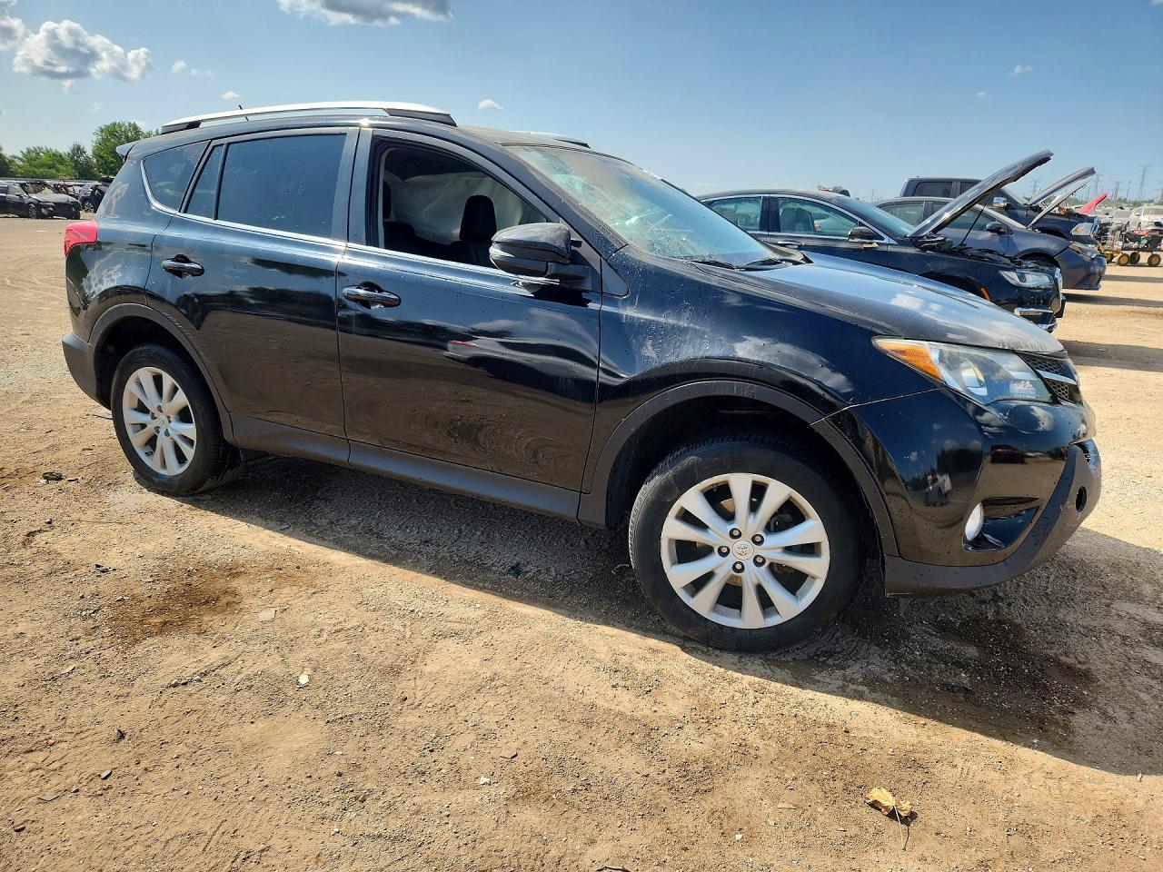 2013 Toyota Rav4 Limited Черный vin: 2T3DFREV0DW096514
