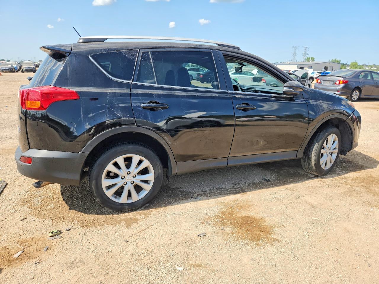 2013 Toyota Rav4 Limited Черный vin: 2T3DFREV0DW096514
