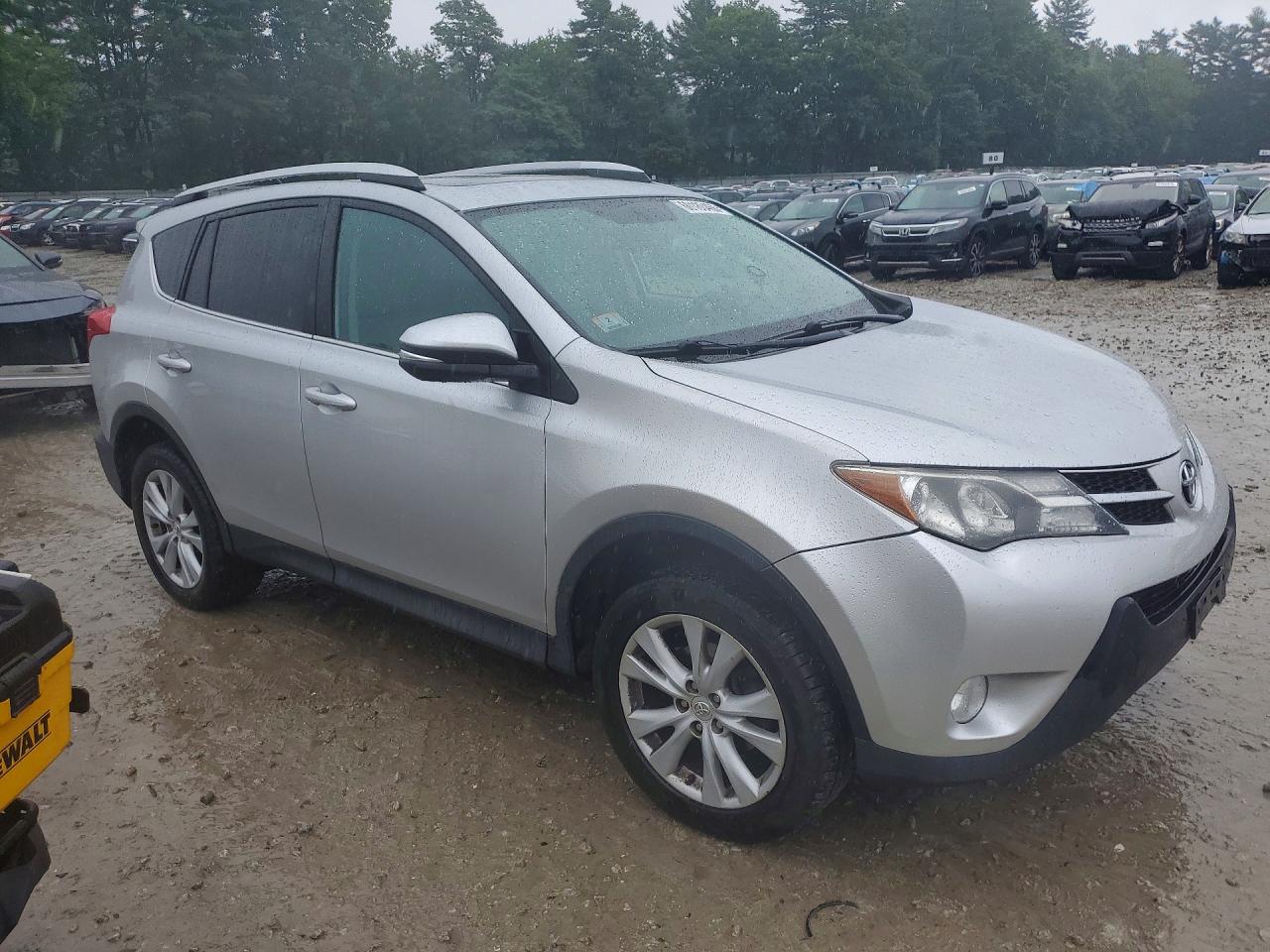 2013 Toyota Rav4 Limited Silver vin: 2T3DFREV0DW107687