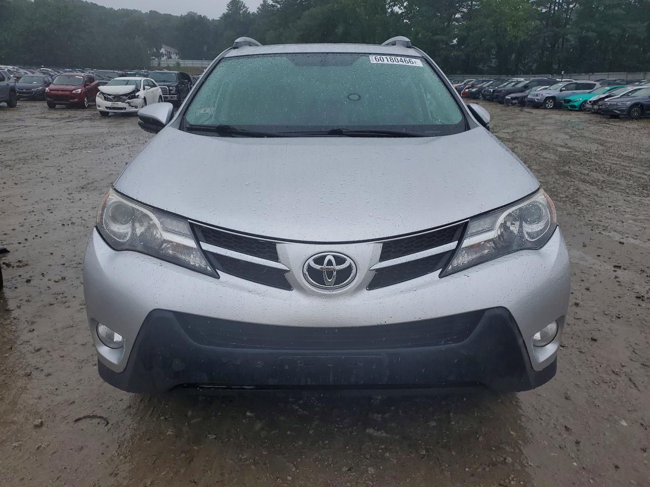 2013 Toyota Rav4 Limited Silver vin: 2T3DFREV0DW107687