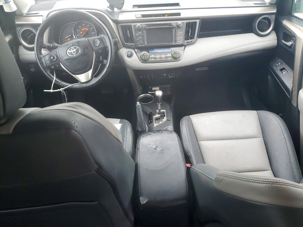 2013 Toyota Rav4 Limited Silver vin: 2T3DFREV0DW107687