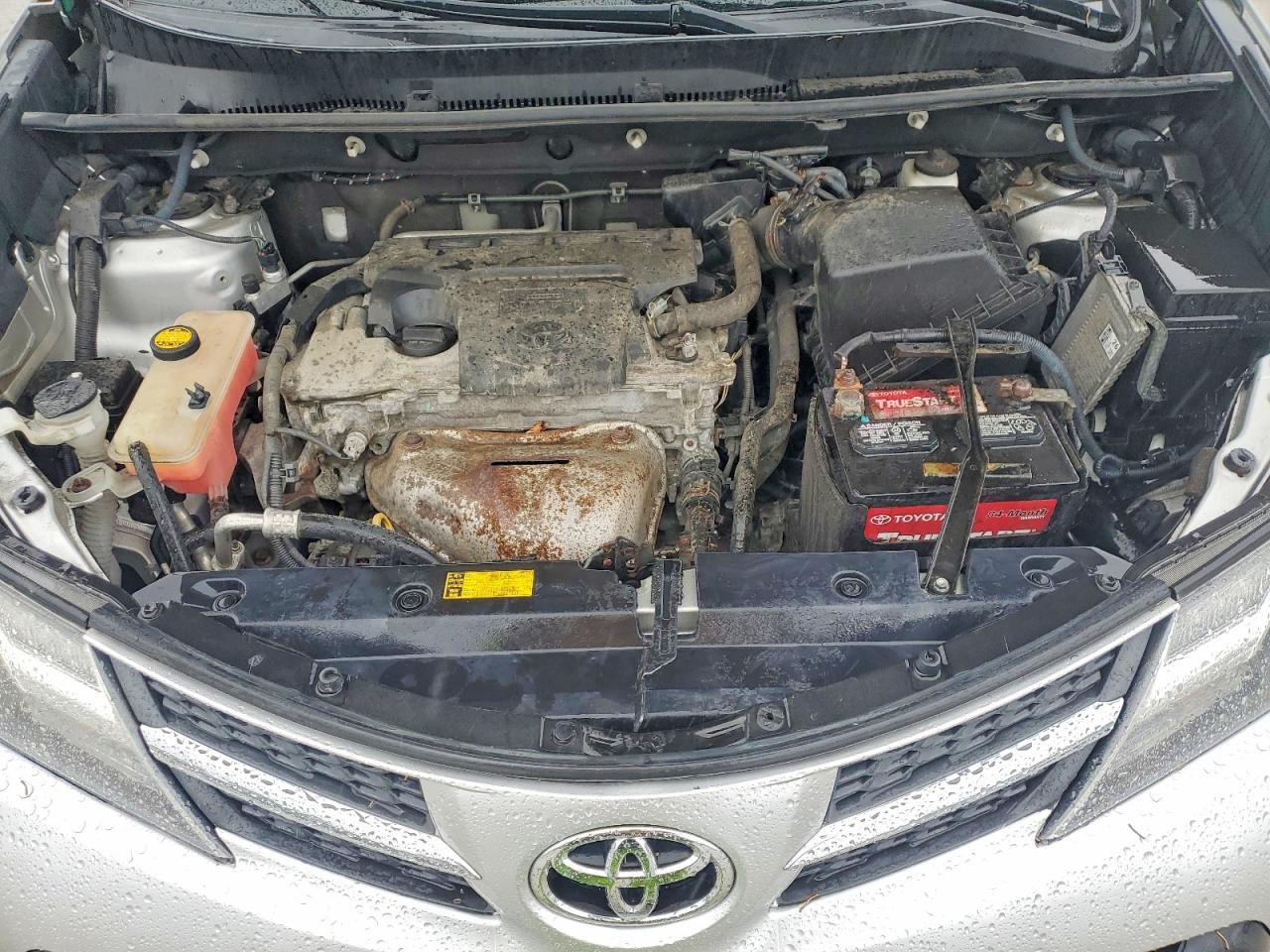 2013 Toyota Rav4 Limited Silver vin: 2T3DFREV0DW107687