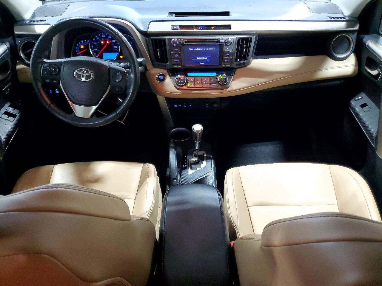 2013 Toyota Rav4 Limited Brown vin: 2T3DFREV0DW116485