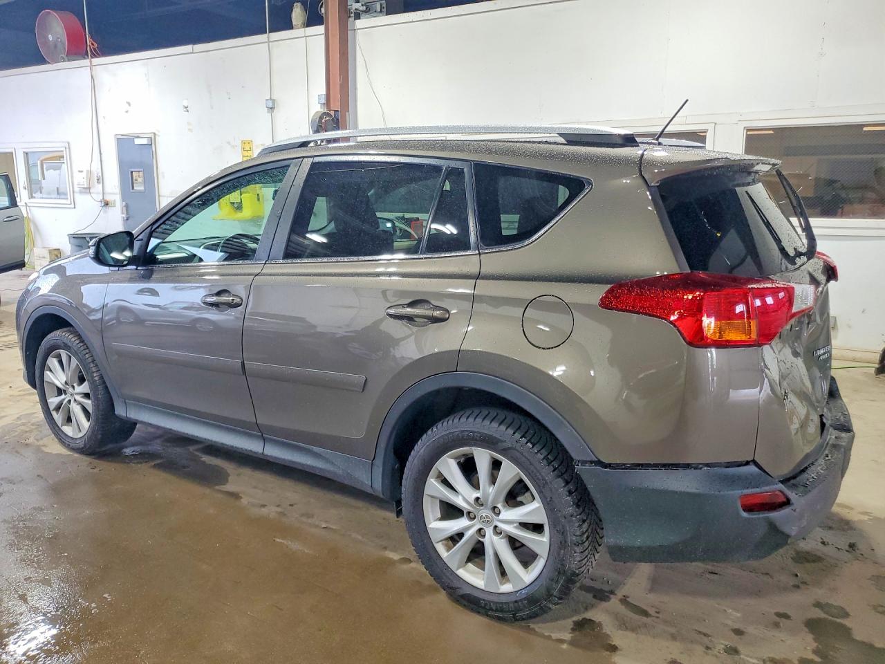 2013 Toyota Rav4 Limited Brown vin: 2T3DFREV0DW116485