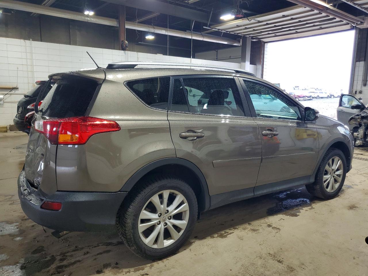 2013 Toyota Rav4 Limited Brown vin: 2T3DFREV0DW116485