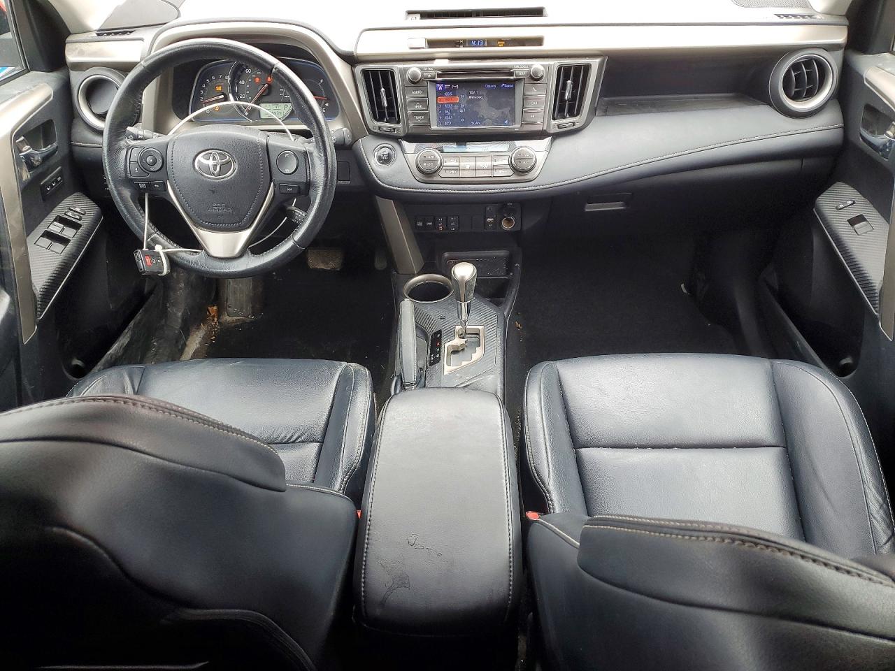 2013 Toyota Rav4 Limited Red vin: 2T3DFREV0DW121962