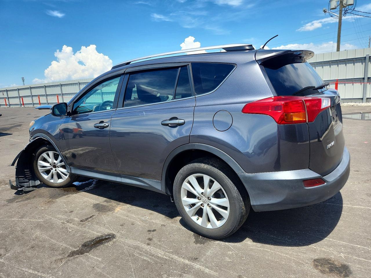 2014 Toyota Rav4 Limited Charcoal vin: 2T3DFREV0EW129965