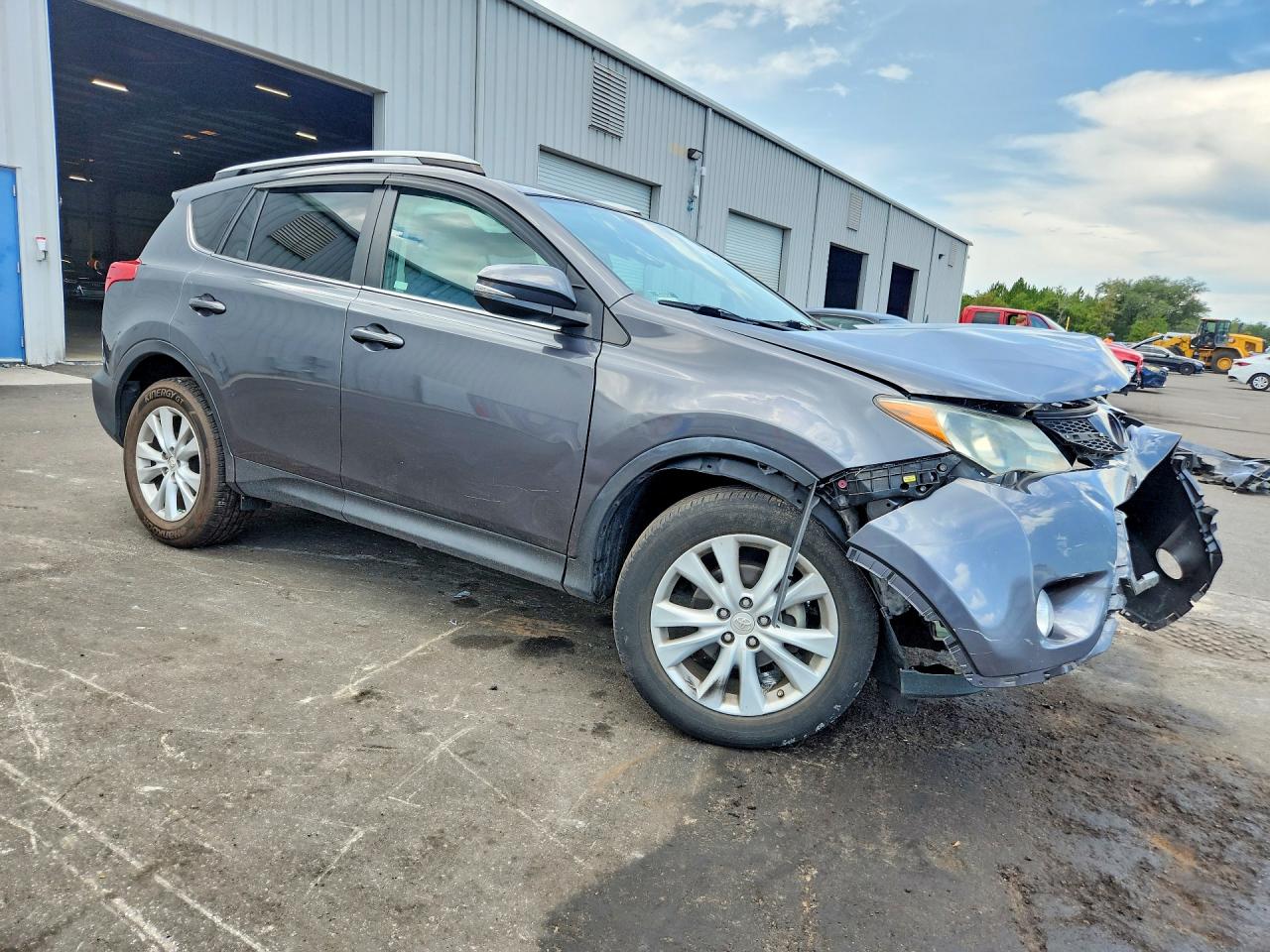 2014 Toyota Rav4 Limited Charcoal vin: 2T3DFREV0EW129965