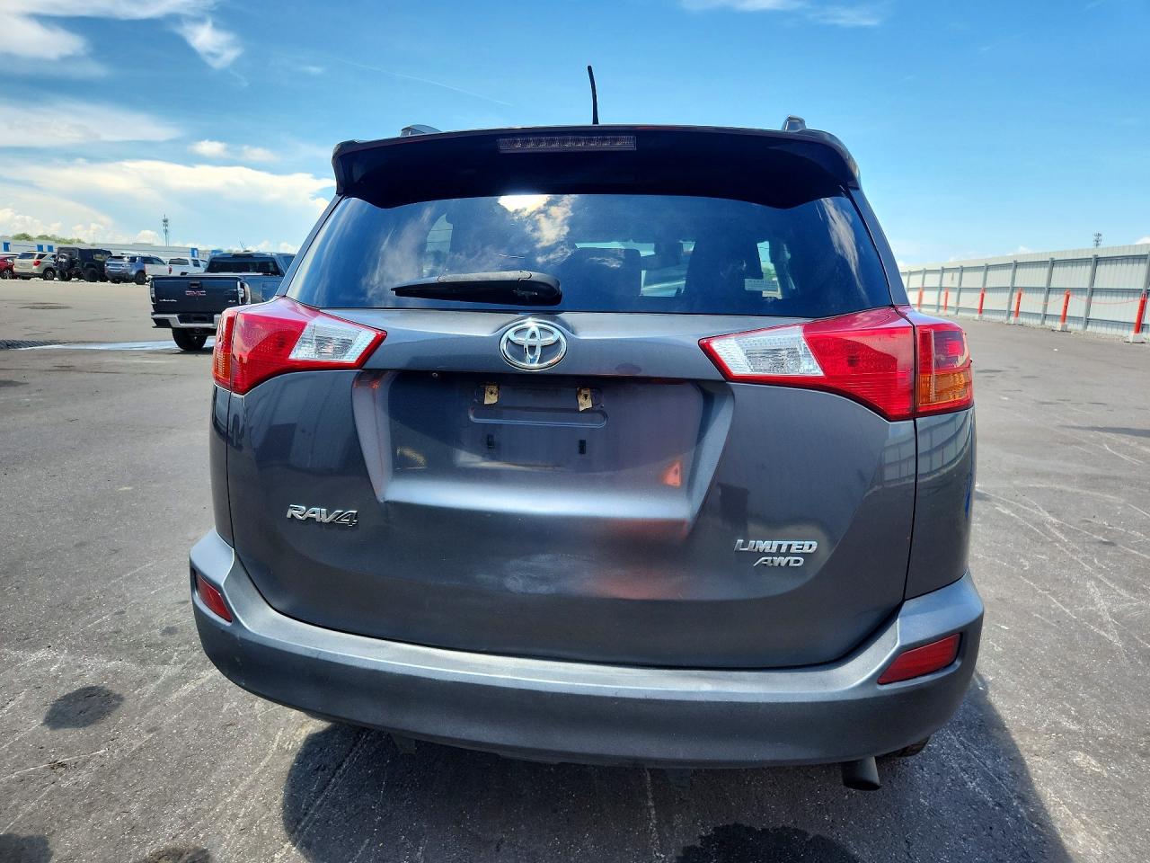 2014 Toyota Rav4 Limited Charcoal vin: 2T3DFREV0EW129965