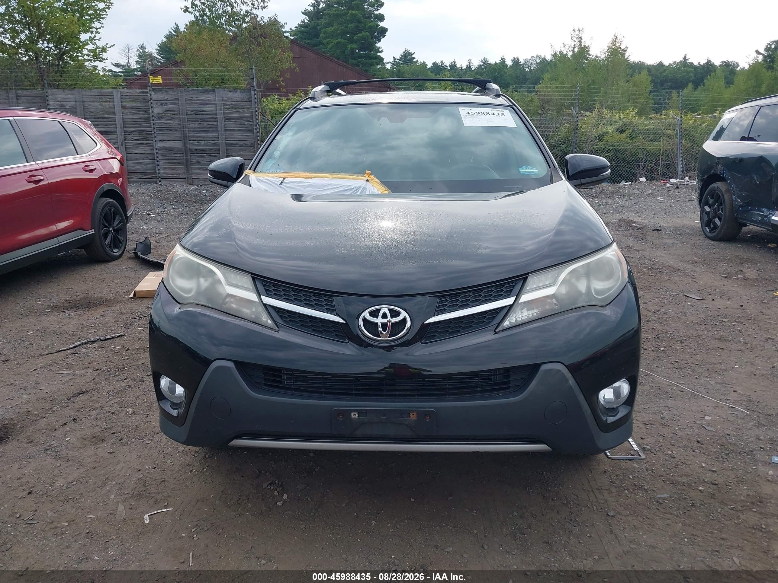 2014 Toyota Rav4 Limited Black vin: 2T3DFREV0EW156910